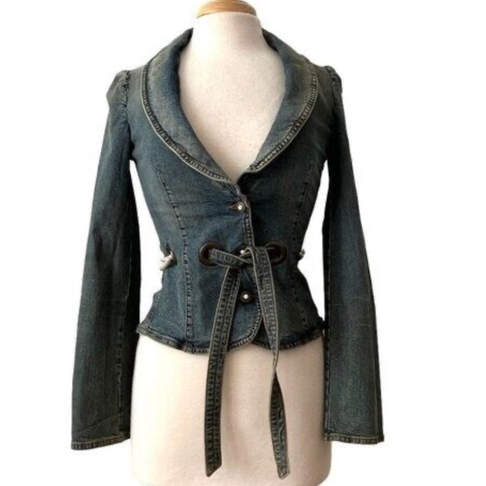 R.E.D. Valentino size 46 denim jacket in perfect condition!